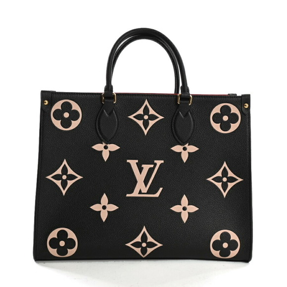Louis Vuitton Onthego MM Bicolor Amplant Tote Bag - Picture 3 of 6